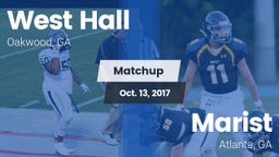 Matchup: West Hall High vs. Marist  2017