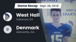 Recap: West Hall  vs. Denmark  2018