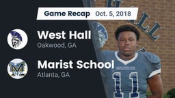 Recap: West Hall  vs. Marist School 2018