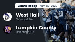 Recap: West Hall  vs. Lumpkin County  2020
