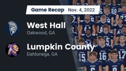 Recap: West Hall  vs. Lumpkin County  2022