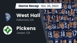 Recap: West Hall  vs. Pickens  2023