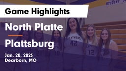 North Platte  vs Plattsburg  Game Highlights - Jan. 20, 2023