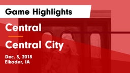 Central  vs Central City  Game Highlights - Dec. 3, 2018