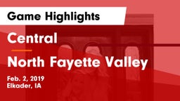 Central  vs North Fayette Valley Game Highlights - Feb. 2, 2019