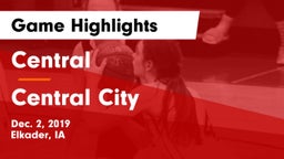 Central  vs Central City  Game Highlights - Dec. 2, 2019