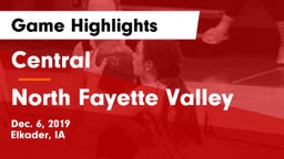 Central  vs North Fayette Valley Game Highlights - Dec. 6, 2019