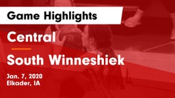 Central  vs South Winneshiek  Game Highlights - Jan. 7, 2020