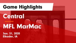 Central  vs MFL MarMac  Game Highlights - Jan. 31, 2020
