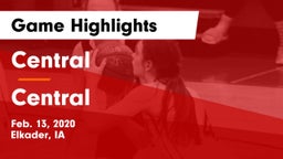 Central  vs Central  Game Highlights - Feb. 13, 2020