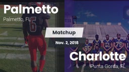 Matchup: Palmetto  vs. Charlotte  2018