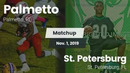 Matchup: Palmetto  vs. St. Petersburg  2019