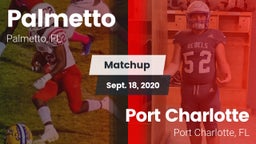 Matchup: Palmetto  vs. Port Charlotte  2020