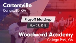 Matchup: Cartersville High vs. Woodward Academy 2016