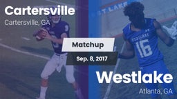 Matchup: Cartersville High vs. Westlake  2017