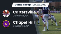 Recap: Cartersville  vs. Chapel Hill  2017