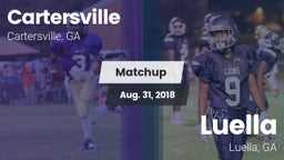 Matchup: Cartersville High vs. Luella  2018