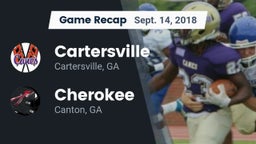 Recap: Cartersville  vs. Cherokee  2018