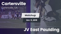 Matchup: Cartersville High vs. JV East Paulding 2018