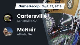 Recap: Cartersville  vs. McNair  2019