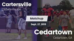 Matchup: Cartersville High vs. Cedartown  2019