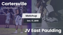 Matchup: Cartersville High vs. JV East Paulding 2019