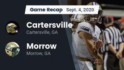 Recap: Cartersville  vs. Morrow  2020