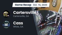 Recap: Cartersville  vs. Cass  2020