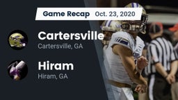 Recap: Cartersville  vs. Hiram  2020