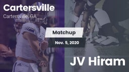 Matchup: Cartersville High vs. JV Hiram 2020