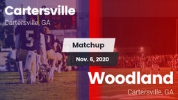 Matchup: Cartersville High vs. Woodland  2020