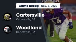 Recap: Cartersville  vs. Woodland  2020