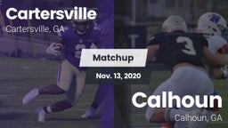Matchup: Cartersville High vs. Calhoun  2020