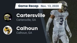 Recap: Cartersville  vs. Calhoun  2020
