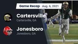 Recap: Cartersville  vs. Jonesboro  2021