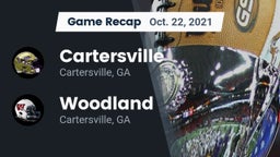 Recap: Cartersville  vs. Woodland  2021