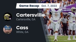 Recap: Cartersville  vs. Cass  2022