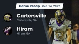 Recap: Cartersville  vs. Hiram  2022