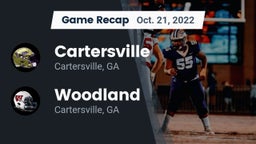 Recap: Cartersville  vs. Woodland  2022