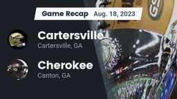 Recap: Cartersville  vs. Cherokee  2023
