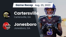Recap: Cartersville  vs. Jonesboro  2023