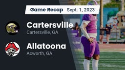 Recap: Cartersville  vs. Allatoona  2023