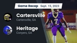 Recap: Cartersville  vs. Heritage  2023