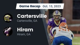 Recap: Cartersville  vs. Hiram  2023