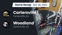 Recap: Cartersville  vs. Woodland  2023