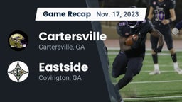 Recap: Cartersville  vs. Eastside  2023
