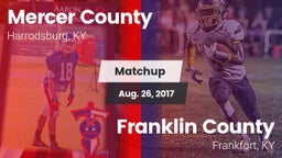Matchup: Mercer County High vs. Franklin County  2017