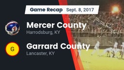 Recap: Mercer County  vs. Garrard County  2017