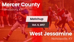 Matchup: Mercer County High vs. West Jessamine  2017