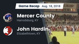 Recap: Mercer County  vs. John Hardin  2018